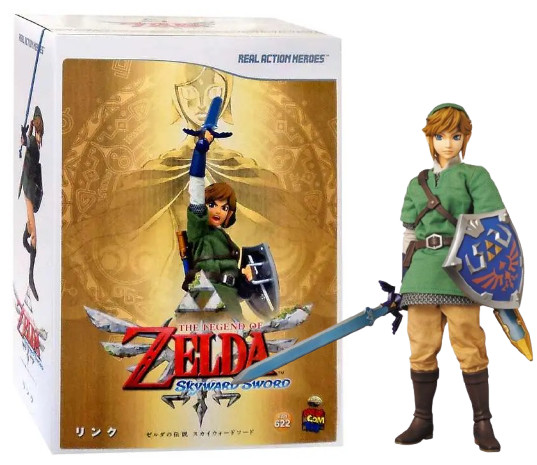 The Legend of Zelda Skyward Sword Link RAH Medicom 1/6 Scale Figure 622