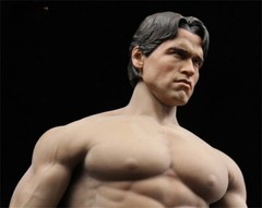1:6 Young Arnold Schwarzenegger Actor Head Sculpt Fit For 12″ M35 Action Figure
