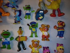 Vintage To Modern Sesame Street Mixed Toy Lot Sale Kermit Elmo Big Bird Oscar