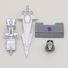 Head Sword Gun Weapon Chest Armor Upgrade Kit For SS86 Megatank G1 Style