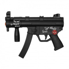 13.5″ Deadpool Smg Hand Foam Machine Gun 1:1 Gun Toys Cosplay Prop Black