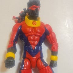 Marvel Legends X-Force Sunspot Action Figure 2020 Red Blue Yellow Black Plastic