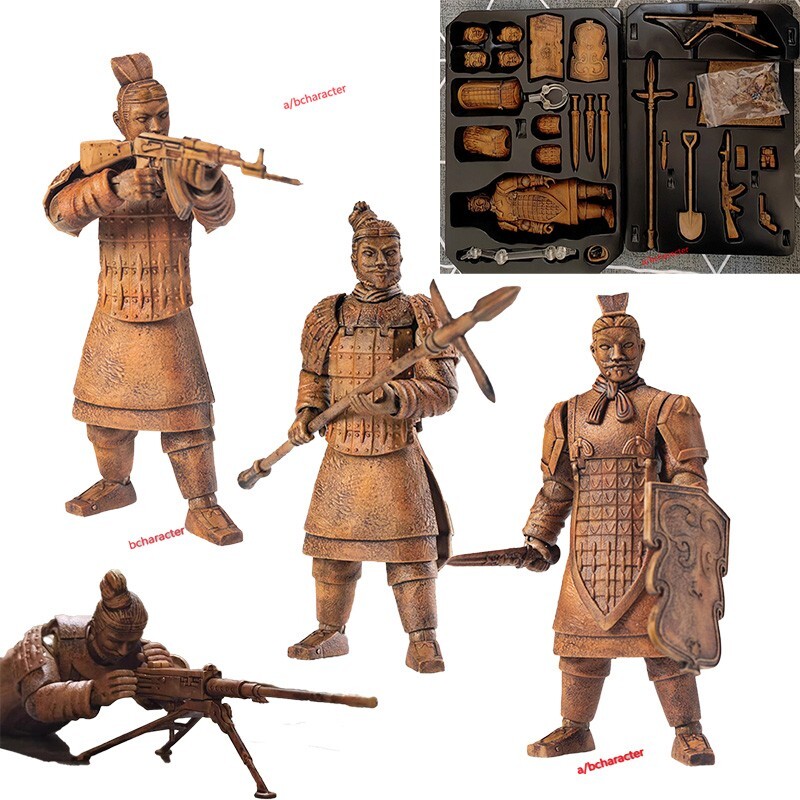 KEEPGOING 1/12 The Great Qin Empire Terracotta Army Soldier Action Figure Model