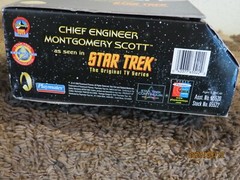 STAR TREK CHIEF ENGINEER MONTGOMERY SCOTT PLAYMATES 1999 CLASSIC EDITION 12 INCH