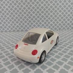 Lanard Toys Volkswagen VW Beetle Wow Action Girls White Car 1999 Vehicle