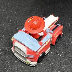 PAW Patrol Marshall Fire Pup Dog Fire Truck Vehicle 2015 Spin Master 3″ A2