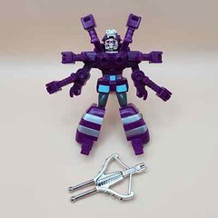 INVADING INSECT V WORLD (Vintage LH Toys) Rainbow MOTH Knock-off Transformers KO