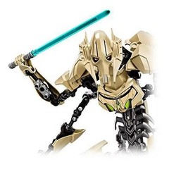 Hot 32cm Ksz714 Star Toy Anime Action Figure Robot Grievous with Lightsaber Hilt