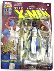 Marvel X-Men Mystique Boxed Action Figure Alternate Head Hands Gun Rifle