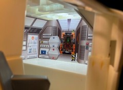 Cabin Extension – Command/Engine Module Bulkheads | 1976 Mattel Space 1999 Eagle