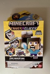 Treasure X Minecraft Caves & Cliffs Cave Adventure W/ Character NEW