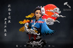 In Stock Demon Slayer Kamado Tanjirou Resin Bust Model 1/4 Scae Blue Sky Studios