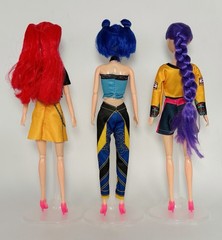 Kpop Devil Hunters Dolls Cosplay Collectible Figure Toy Anime 11.5″ Set of 3