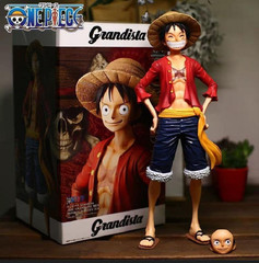 11 inch One Piece Luffy Action Figure – Ros PVC Statue Toy Gift No Box