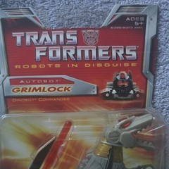Transformers Deluxe Classic 6″ GRIMLOCK firing Missle launcher blaster 2006 MOC