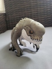 Chibi D- Rex, 3d printed figure painted, Jurassic World Rebirth