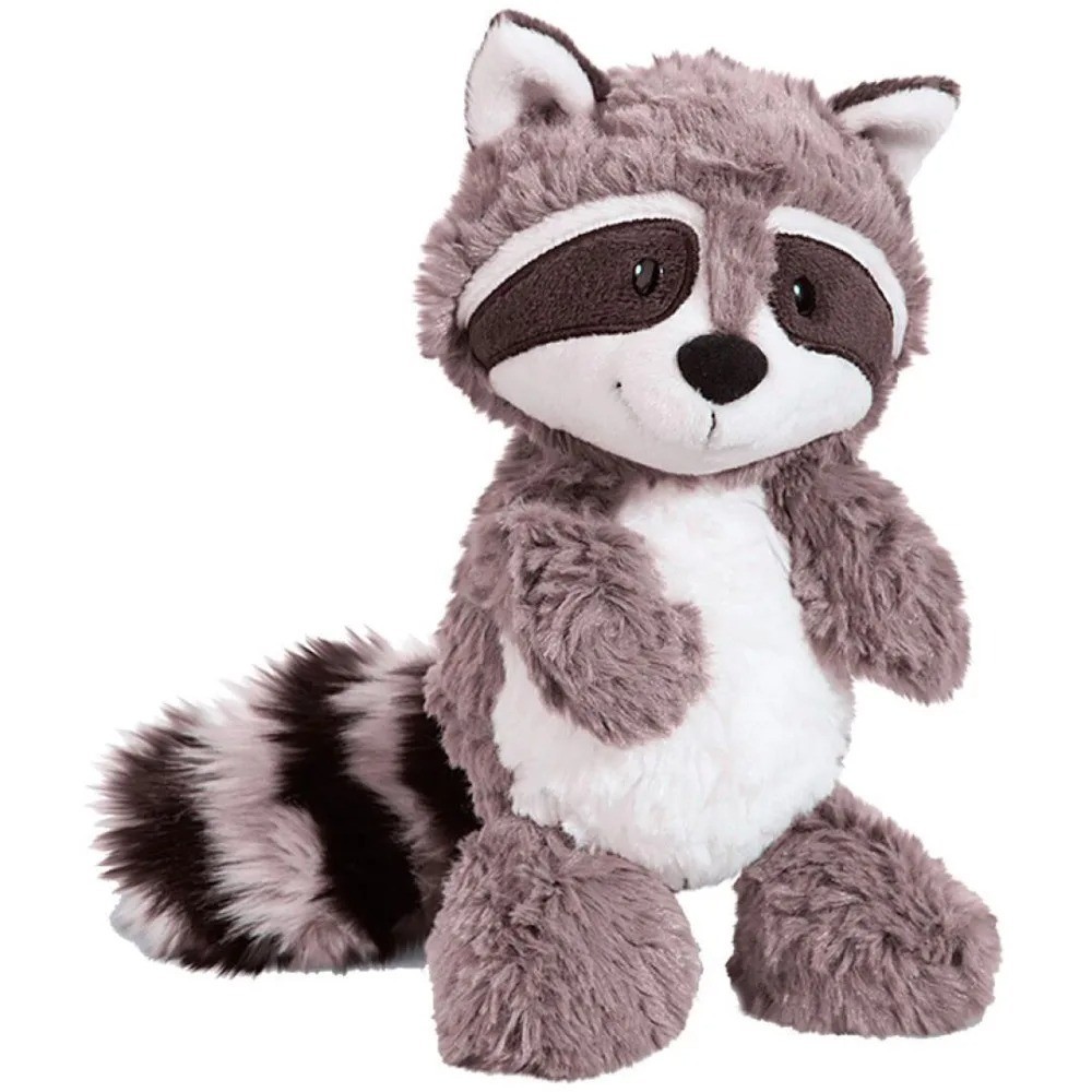 25-35cm Gray Raccoon Plush Toy Lovely Raccoon Cute Soft Stuffed Animals Doll