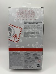 Star Wars The Black Series Mandalorian Warrior Holiday Edition Target Exclusive