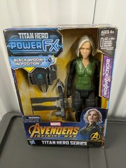 2017 Avengers: Infinity War Titan Hero Power FX Black Widow NIB