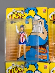 Ban Dai The Tick Action Figures 4 Toy Lot Series 2 New Sealed 1995