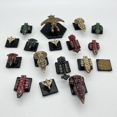 Misc Mini Spaceship Figurines War Games Tabletop Unknown Mystery
