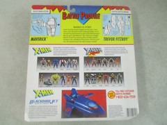 MOC 1994 X-MEN METALLIC MAVERICK TREVOR FITZROY WOLVERINE KAY BEE TOYS EXCLUSIVE