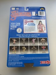 WWE Superstars THE ULTIMATE WARRIOR LJN Target Exclusive Black Card CHASE