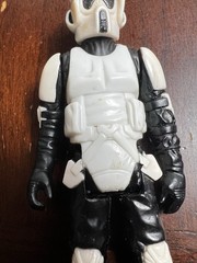 VINTAGE KENNER STAR WARS ROTJ 1983 BIKER SCOUT MADE IN HONG KONG 100% COMPLETE