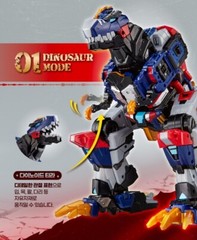 Miniforce Dinoid Warrior REX KAISER Transforming Robot toys