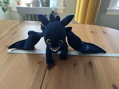 DreamWorks How To Train Your Dragon Toothless Plush Arena Spectacular 2012 22”