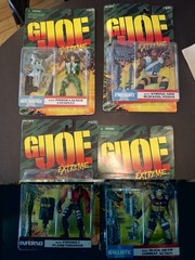 GI Joe Extreme 1995 Kenner Inferno Freight Sgt Savage Ballistic G.I. Joe Set 4