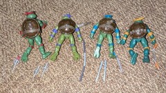 Vintage Lot of TMNT Teenage Mutant Ninja Turtles Action Figures SEE DESCRIPTION