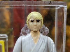 Vintage Star Wars Luke Farmboy Glasslite 1988 Loose Mint AFA 75+