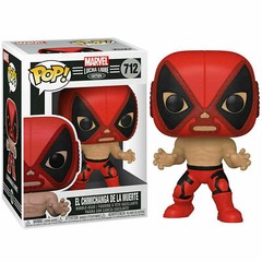 MARVEL LUCHADORES DEADPOOL 3.75″ POP VINYL FIGURE EL CHIMICHANGA DE LA MUERTE