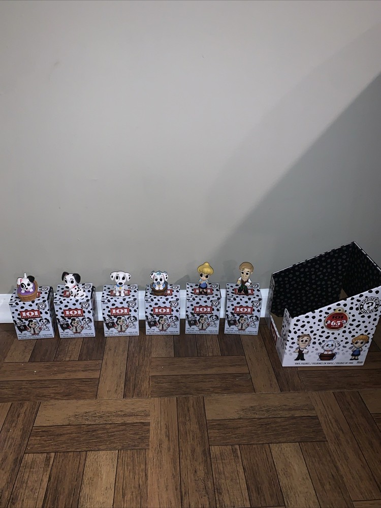 Funko Mystery Mini Disney’s 101 Dalmatians Lot Of 6 FRECKLE, Roger, Anita & More