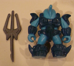 Takara Hasbro Battle Beasts ~Sawtooth Shark~ #20 W/WEAPON & WORKING RUBSIGN..