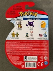 Pokemon Haunter 3″ Battle Ready Figure Series 4 Ghost & Poison Jazwares 97629