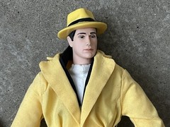 Vintage 1990 Dick Tracy Action Figure Doll By Applause Disney Tags TV Movie Toy