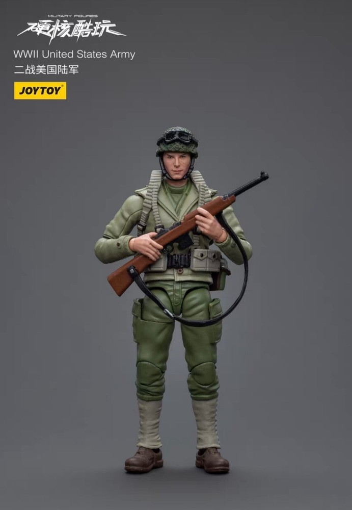 1/18 JOYTOY WWII United States Army JT8933 Action Figure In Stock H10cm/3.9in