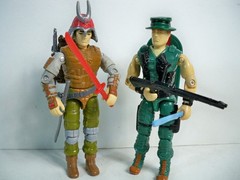 K26i23781 GI JOE 1988 SERIES COMPLETE BUDO MUSKRAT REPEATER HARDBALL SHOCKWAVE