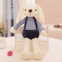 1pc,40CM Colorful Long Ear Rabbit Plush Toy Children’s Christmas Birthday Gift