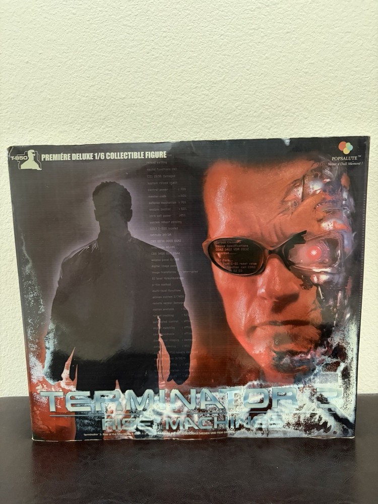 READ Popsalute Hot Terminator 3 T-850 1/6 12” Action Figure Toys 716/1200 Arnold