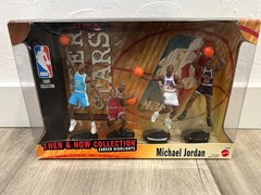 MATTEL Michael Jordan “Then And Now” Collection Figures 1999 NBA Chicago Bulls