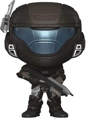 NEW FUNKO POP! HALO BUCK ODST HELMETED #09 VINYL FIGURE + CASE *** VAULTED