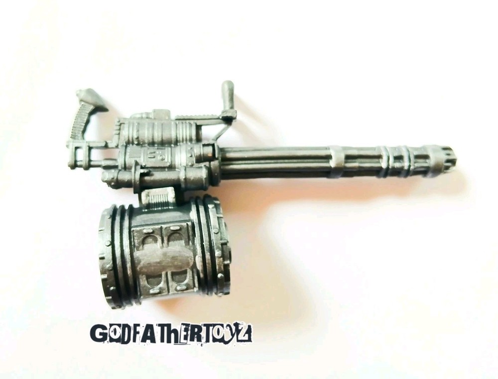 MARVEL LEGENDS MACHINE GATLING GUN WEAPON ASSAULT RIFLE ONLY CUSTOM FODDER