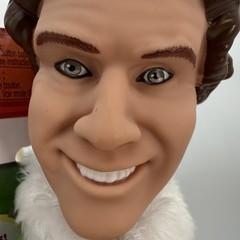 Jakks Pacific Buddy The Elf Plush Talking Toy Says 15 Movie Phrases 12″ tall