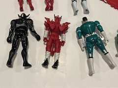 Power Rangers Action Figure Toys Lot Miscellaneous Mix As Pictured