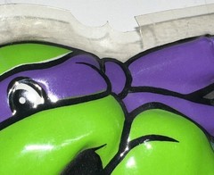 TMNT Wall Bubble Ninja Turtle Fight 1990 Mirage (Mike, Leo Raph, and Don) B6
