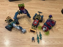 Battle builders Toy biz Lot System 1000 2000 3000 4000 Aliens Train Set