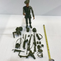 Y-678 VINTAGE 1960’S MARX “STONY” STONEWALL SMITH 12 INCH FIGURE & ACCESSORIES!